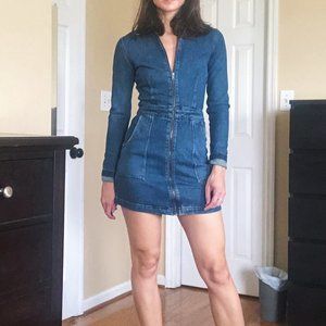 Reformation Denim Mini Dress